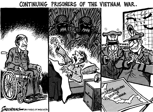 Cold War Vietnam War Cartoon